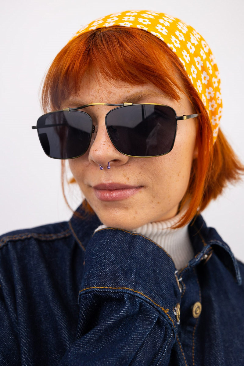 Emma Gold Black Güneş Gözlüğü
