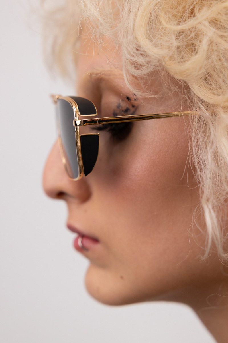 Emma Gold Black Güneş Gözlüğü