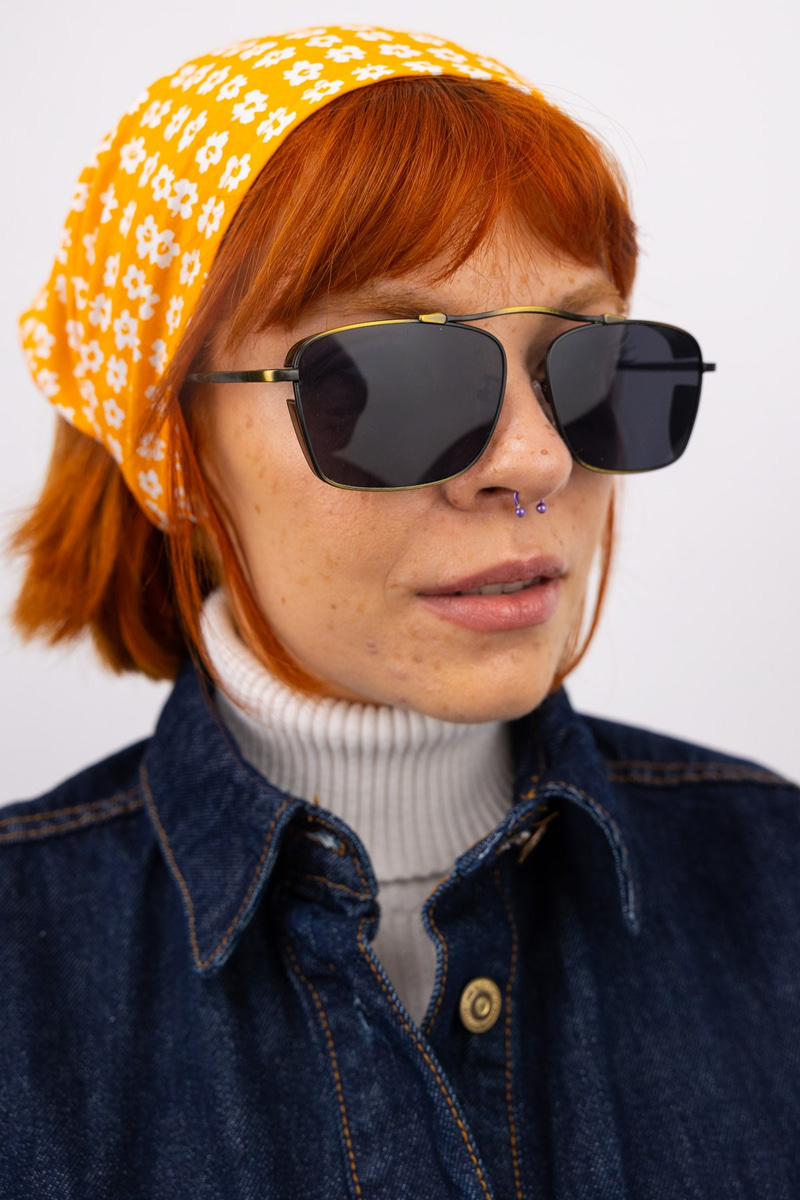 Emma Gold Black Güneş Gözlüğü