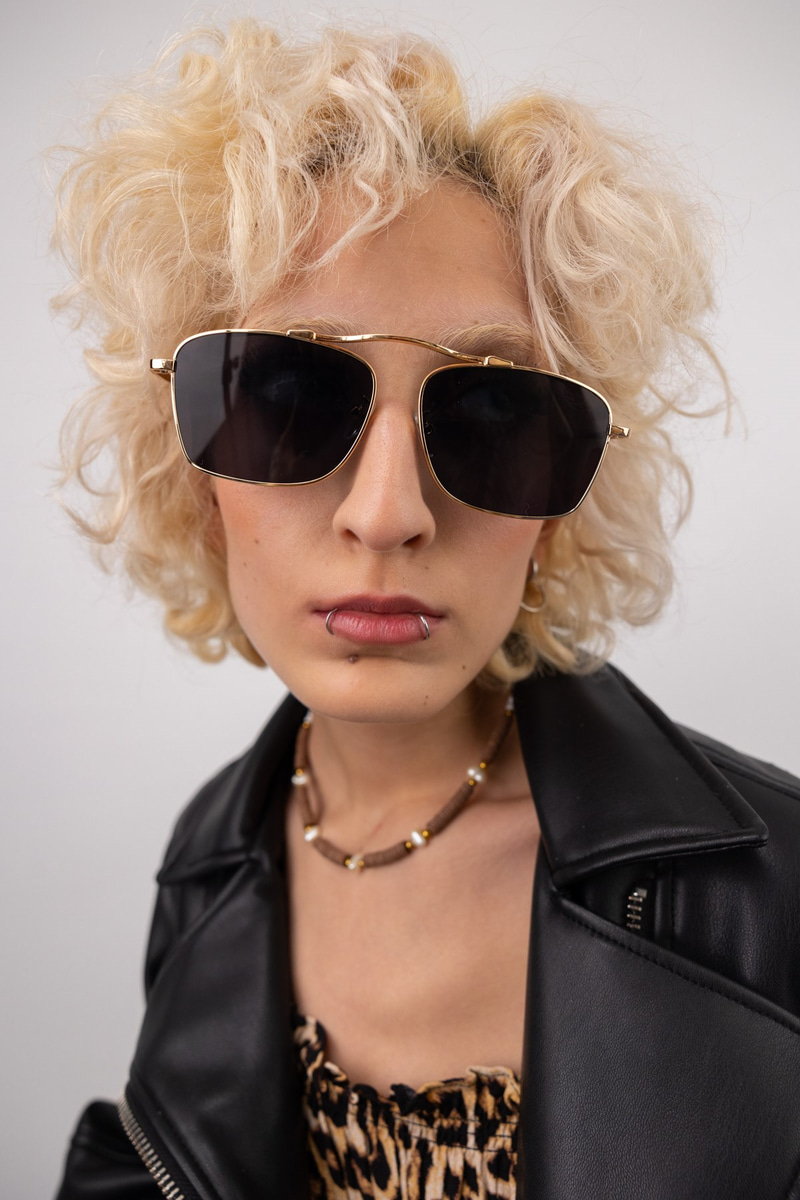 Emma Gold Black Güneş Gözlüğü