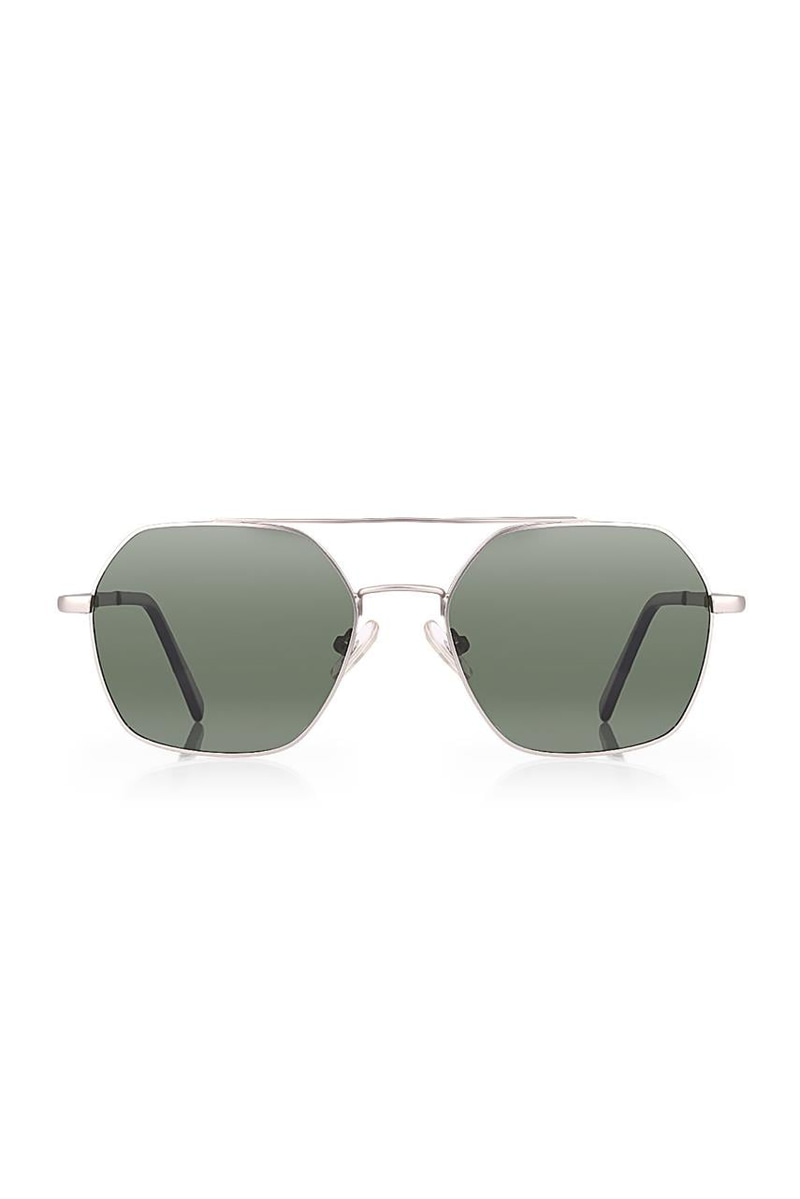 Enzo Silver Green Güneş Gözlüğü