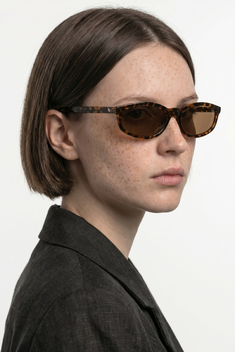 Estelle Leopard Brown Güneş Gözlüğü