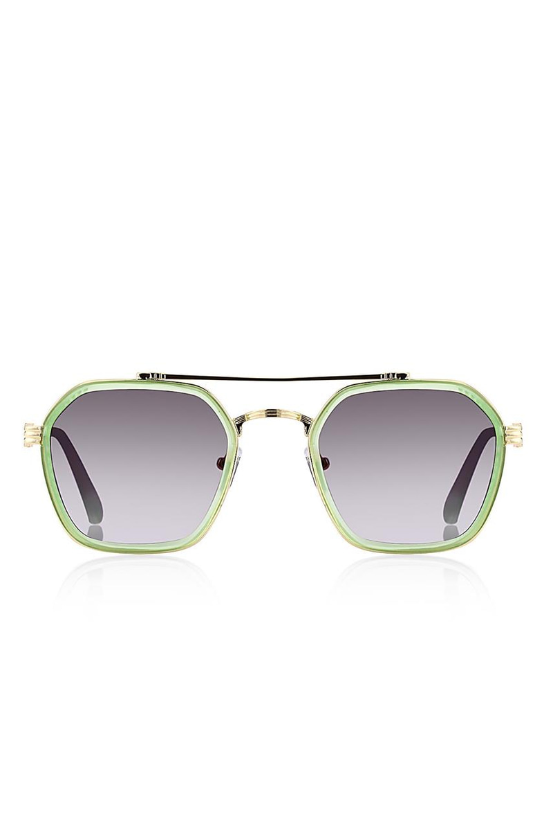 Evie Gold Green Güneş Gözlüğü