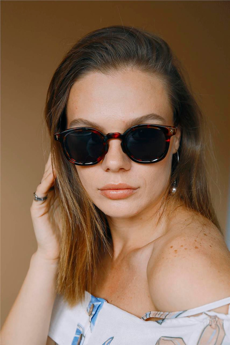 Eysa Leopard Black Güneş Gözlüğü