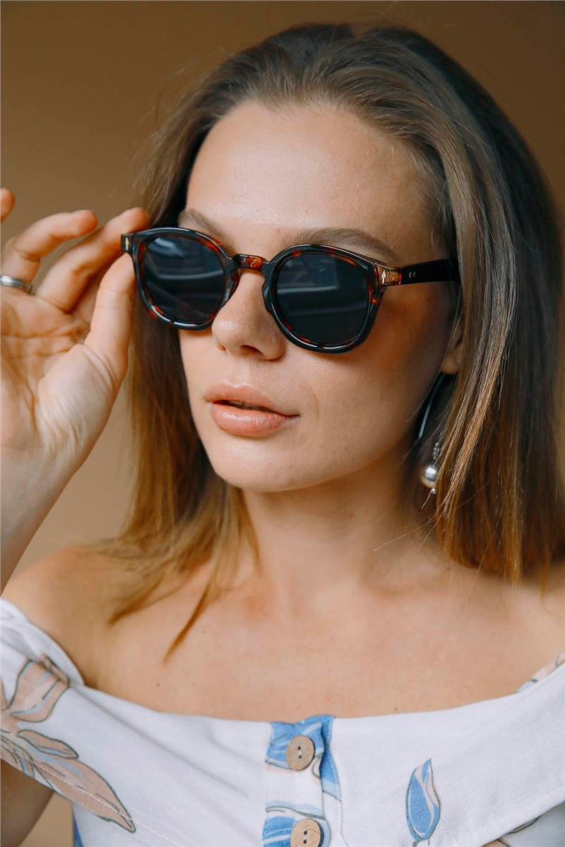 Eysa Leopard Black Güneş Gözlüğü