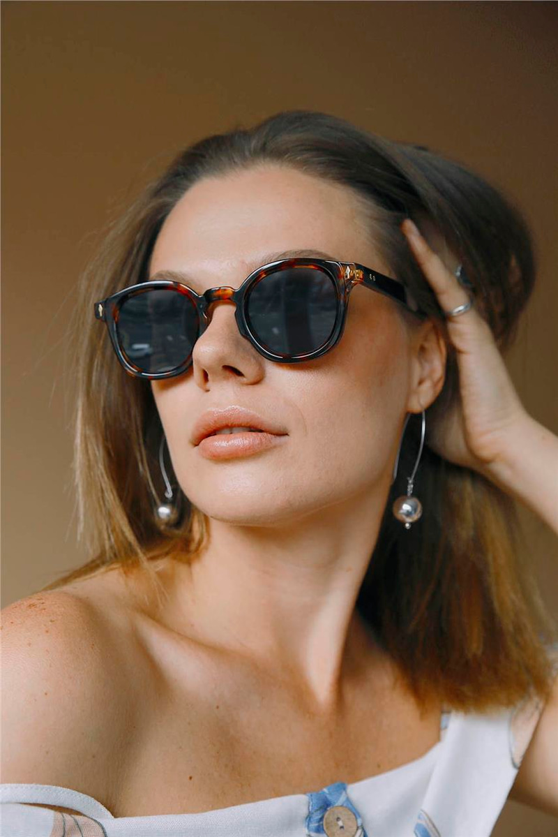 Eysa Leopard Black Güneş Gözlüğü