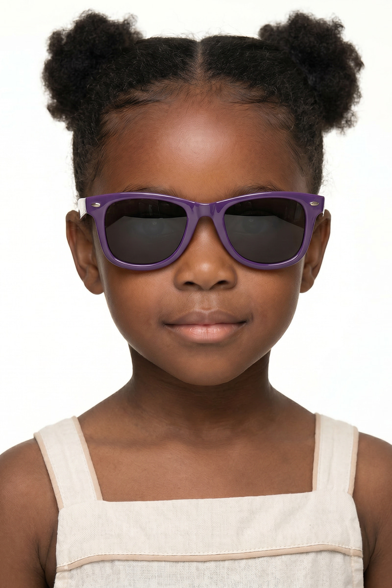 Fimi Dark Purple Black Kız Çocuk Güneş Gözlüğü