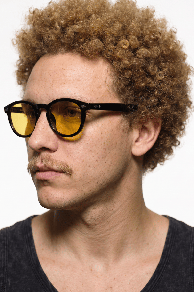 Firoz Black Yellow Erkek Photochromic Güneş Gözlüğü