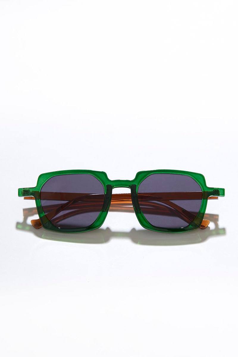 Flamingo Green Black Güneş Gözlüğü