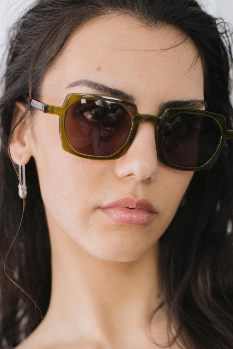 Flamingo Olive Brown Güneş Gözlüğü