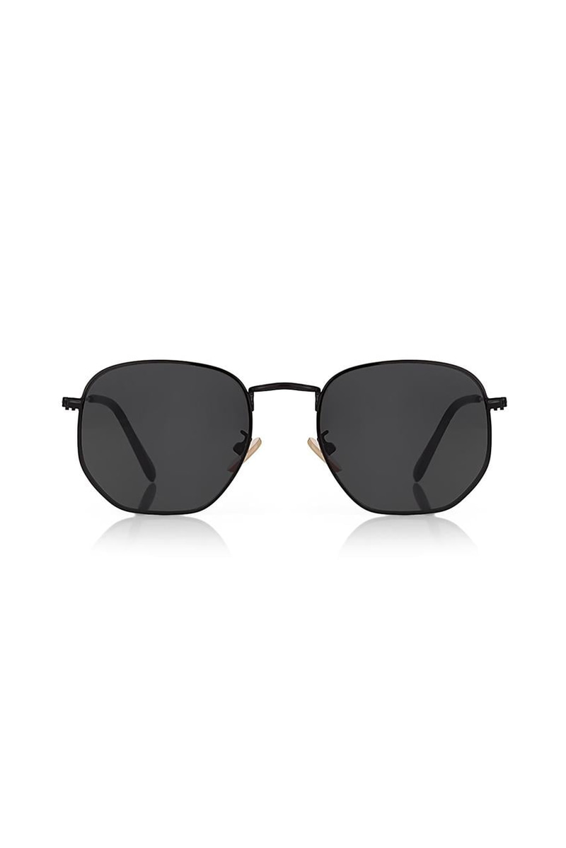 Hexagon Black Black Erkek Güneş Gözlüğü