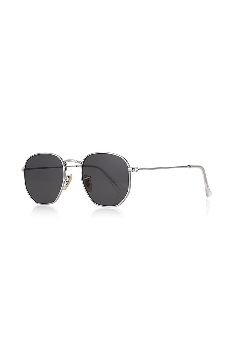 Hexagon Silver Black Güneş Gözlüğü