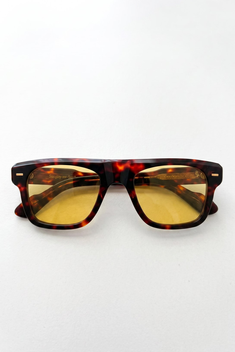Hivon Leopard Yellow Güneş Gözlüğü
