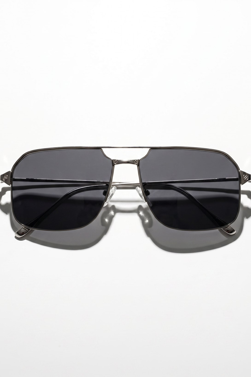 Holdor Silver Black Güneş Gözlüğü