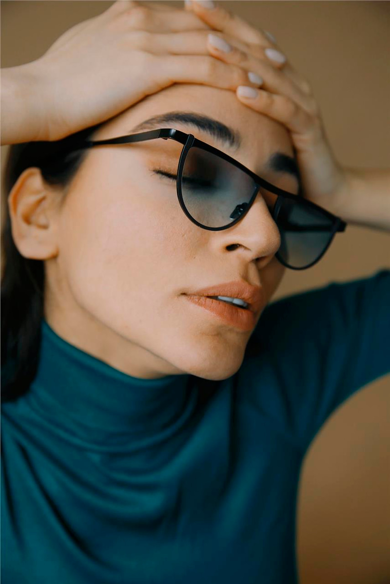 Irina Black Green Güneş Gözlüğü