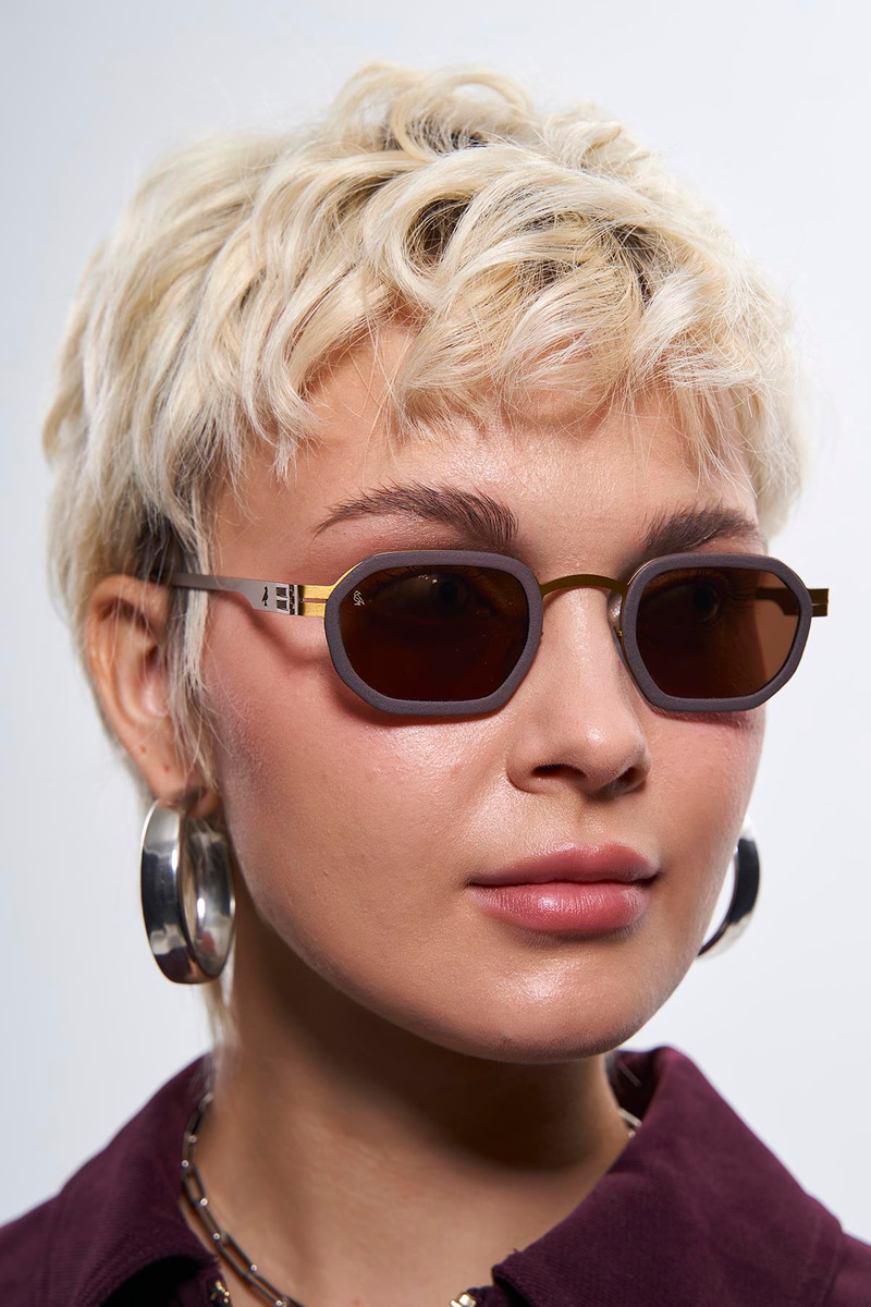 Isven Antique Gold Brown Güneş Gözlüğü