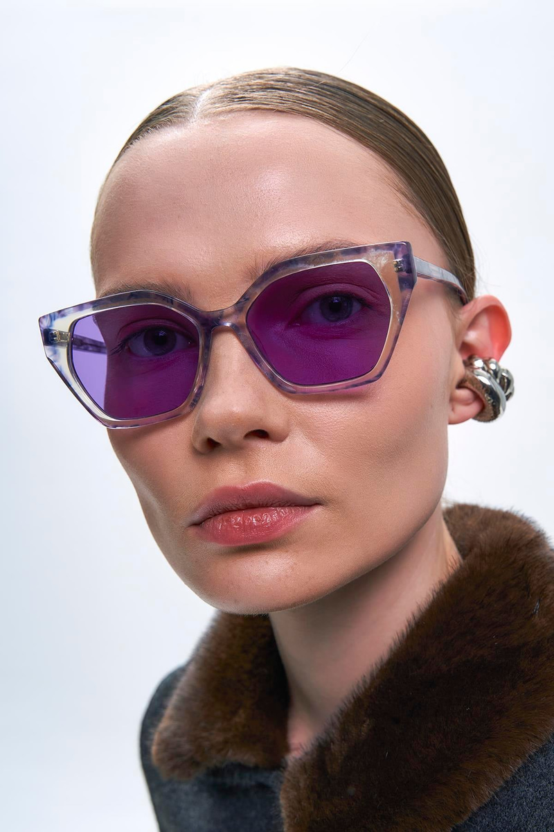 Jadon Multicolor Purple Güneş Gözlüğü