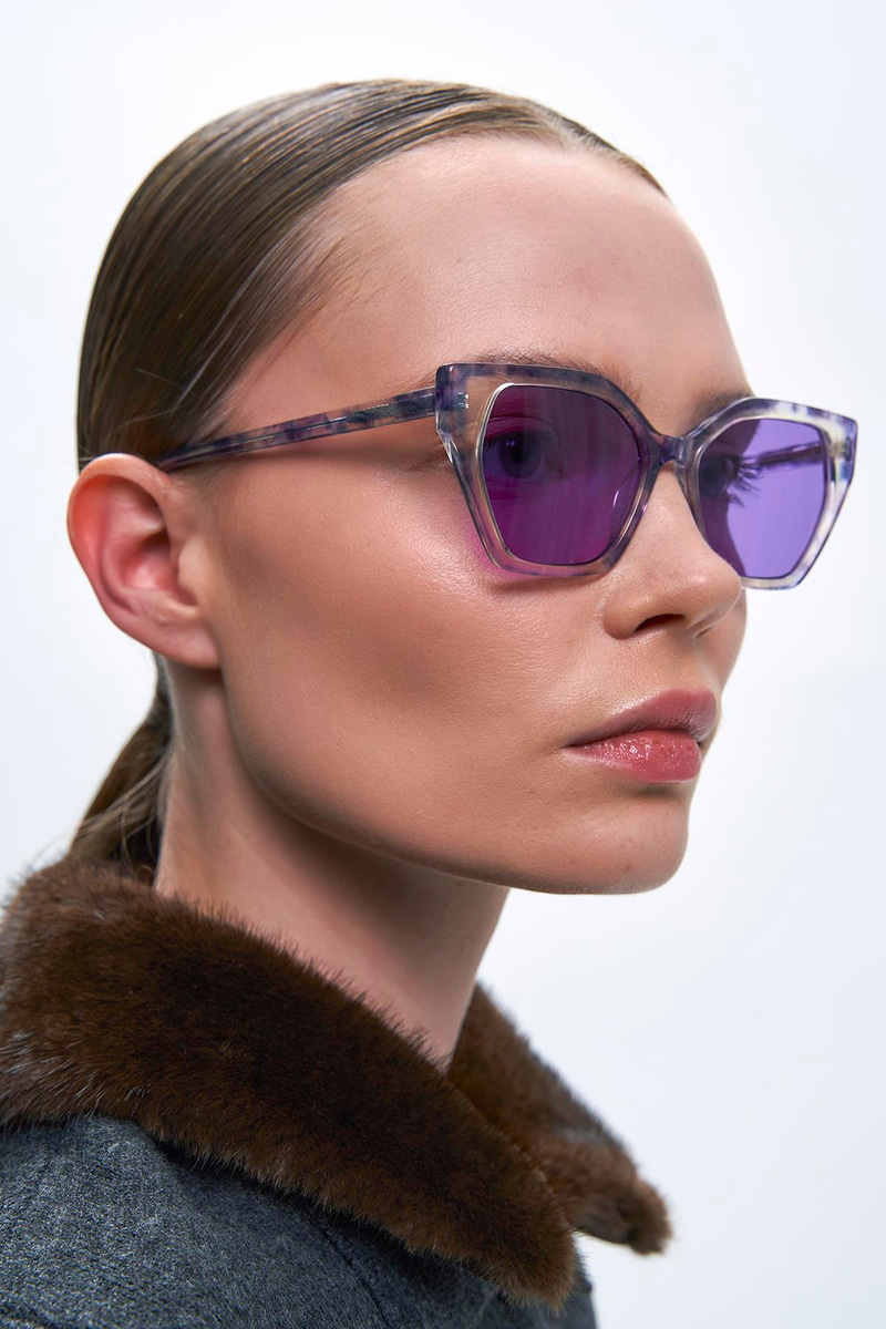 Jadon Multicolor Purple Güneş Gözlüğü