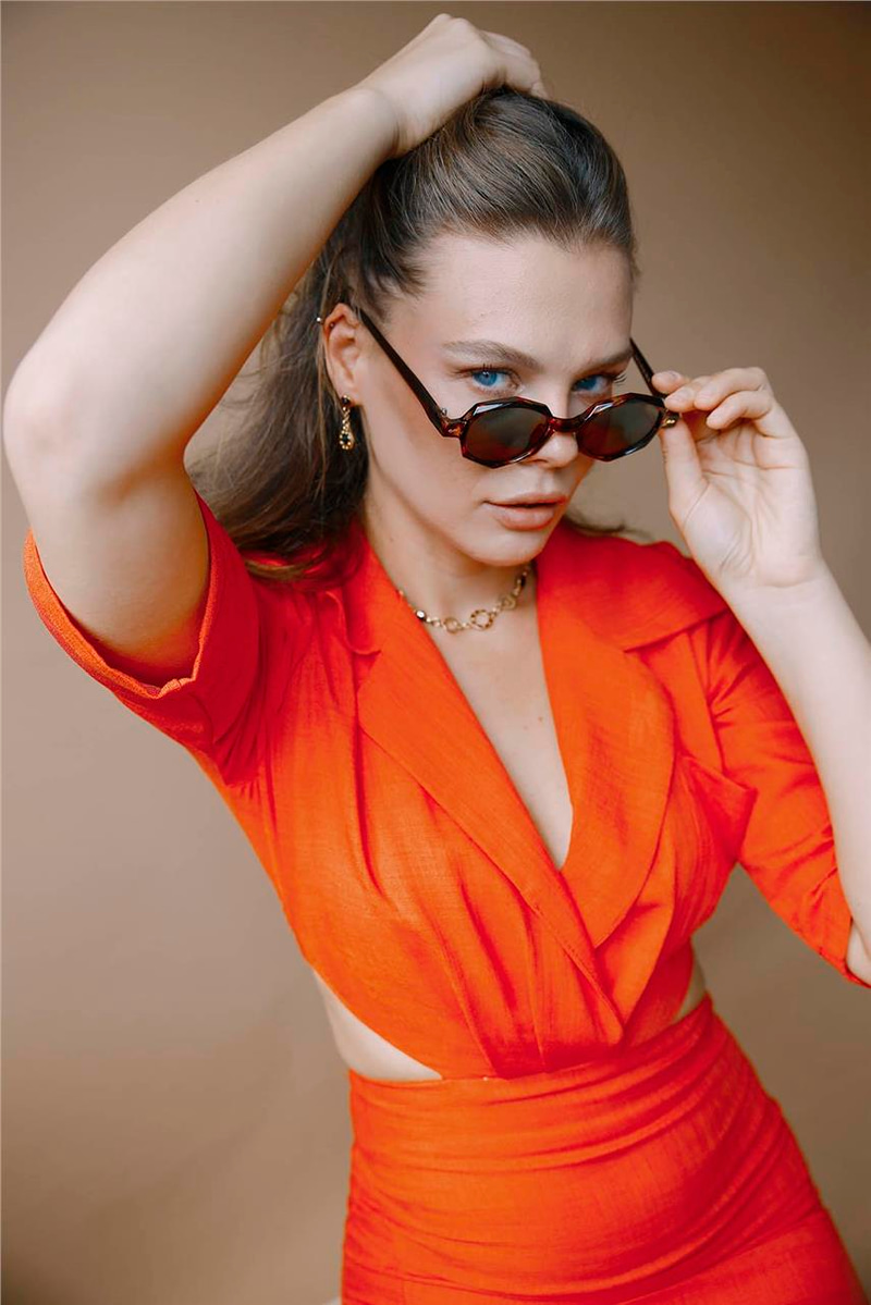 Jovita Leopard Black Güneş Gözlüğü