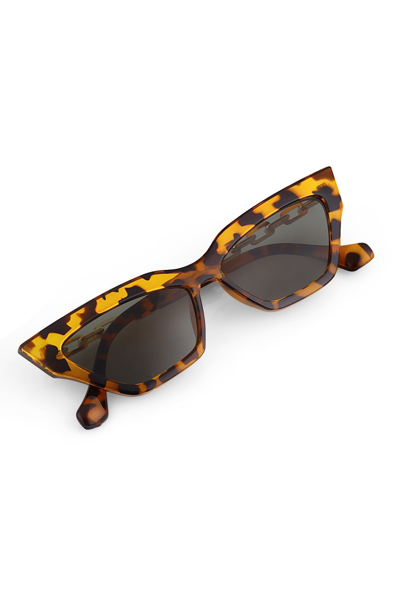 Joyce Leopard Green Güneş Gözlüğü