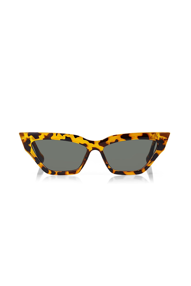 Joyce Leopard Green Güneş Gözlüğü