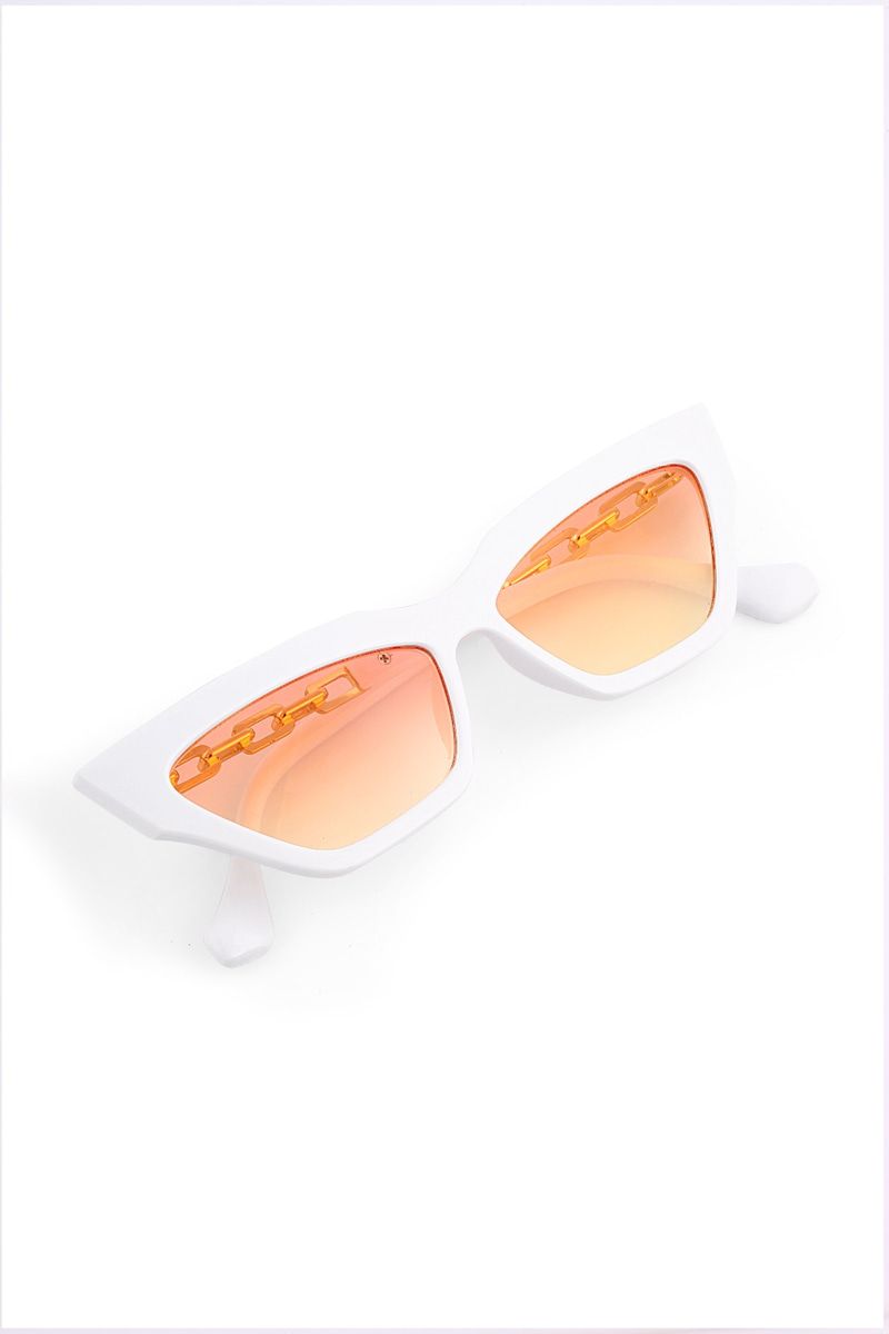 Joyce White Orange Güneş Gözlüğü