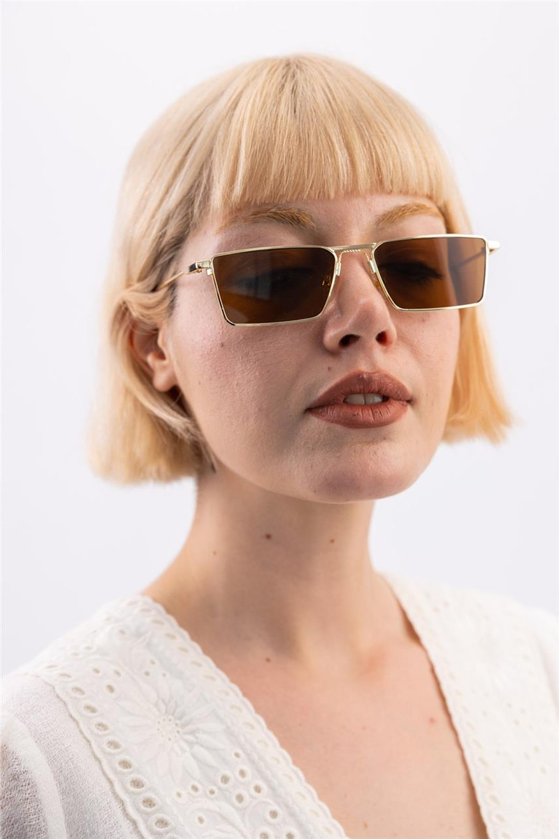 Julia Gold Brown Güneş Gözlüğü