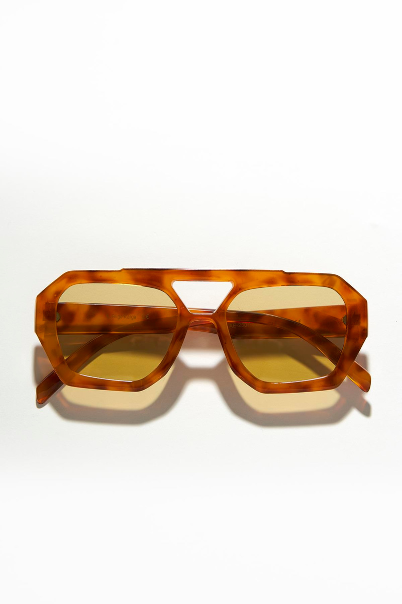Kaitlyn Orange Green Güneş Gözlüğü