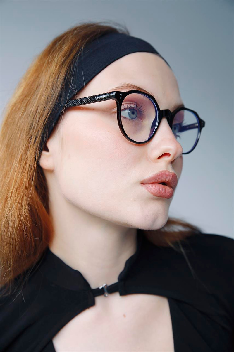 Kaley Dark Brown Mavi Işık Koruyucu Gözlük