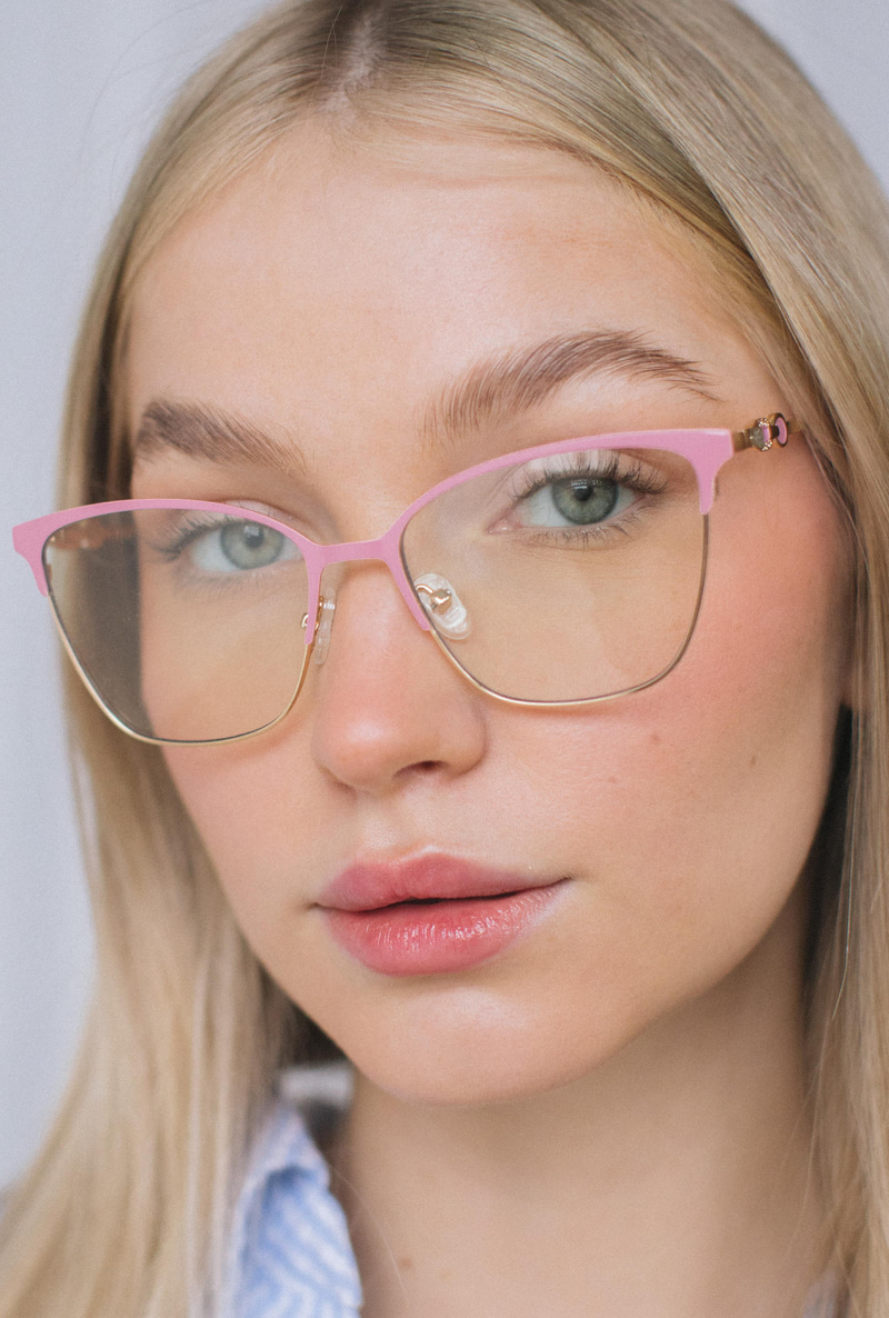 Karena Pink Mavi Işık Koruyucu Gözlük