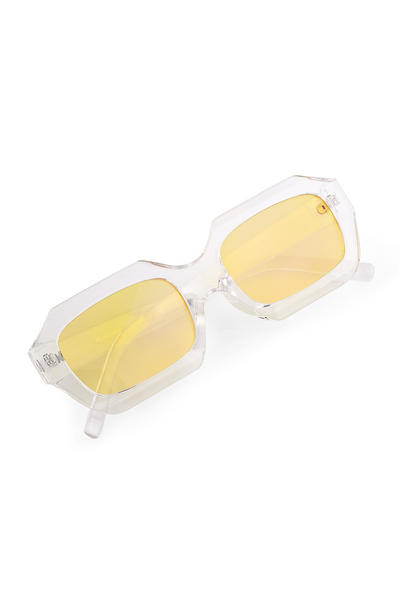Kayla Clear Yellow Güneş Gözlüğü