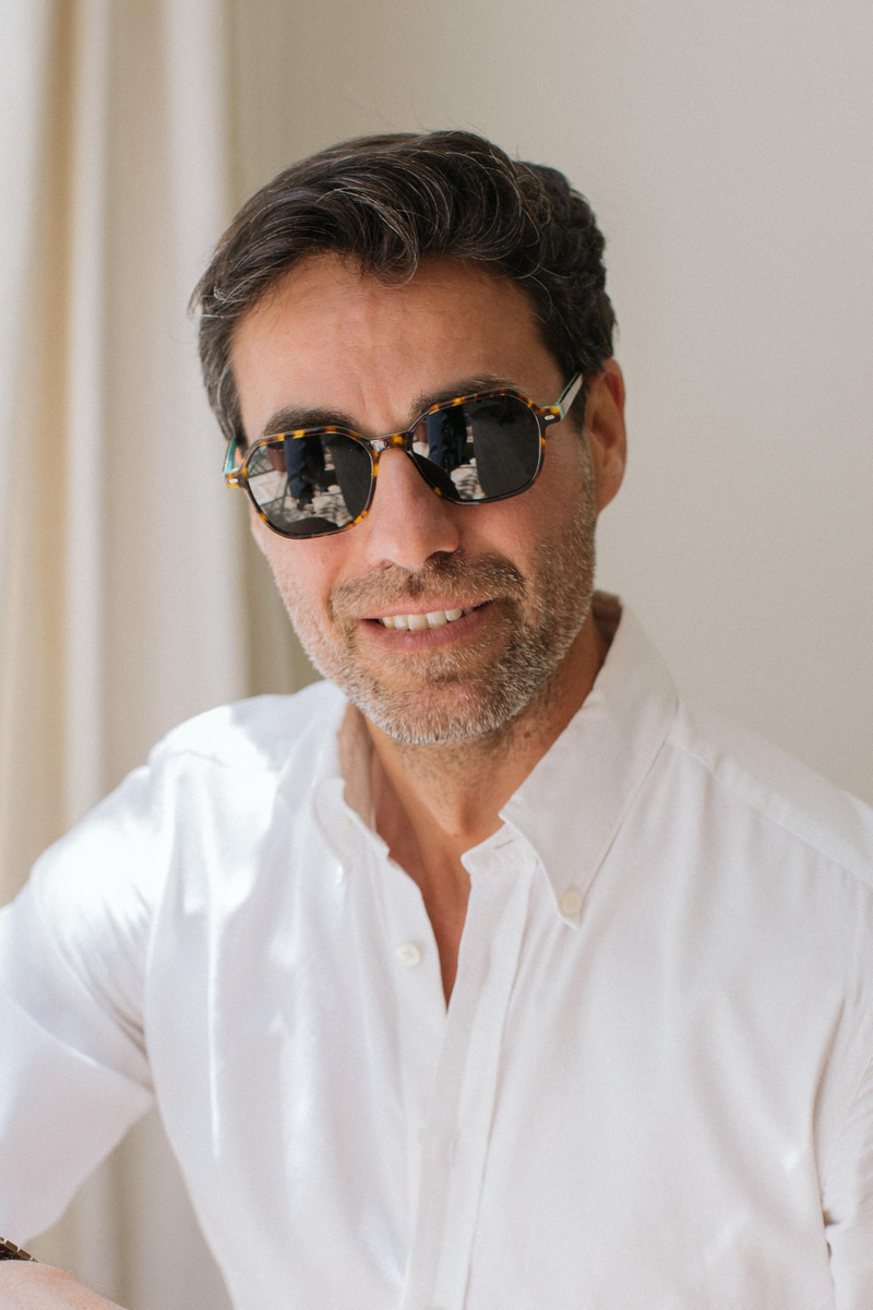 Kjell Leopard Black Erkek Güneş Gözlüğü