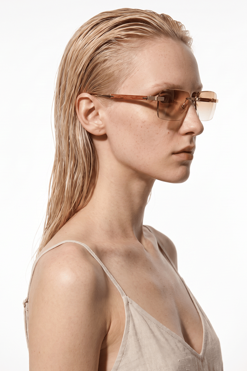Kuyorta Gold Brown Photochromic Güneş Gözlüğü
