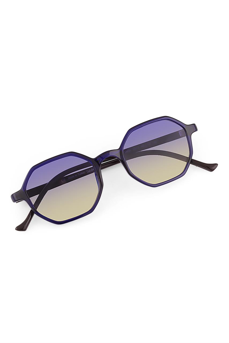 Lamilla Navy Blue Yellow Güneş Gözlüğü