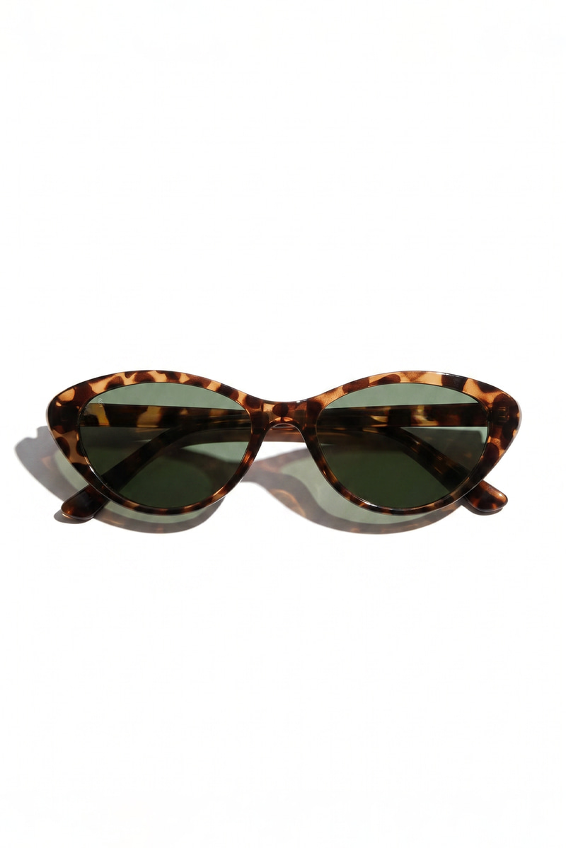 Lars Leopard Green Güneş Gözlüğü