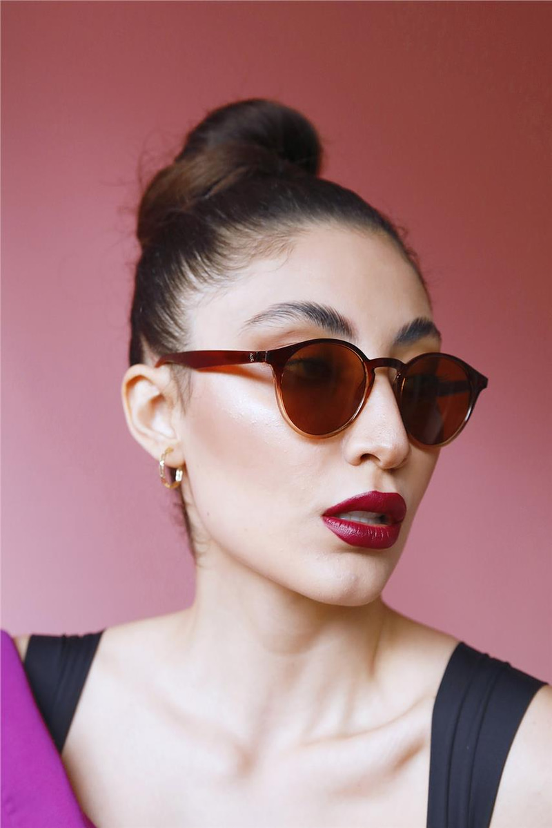 Lea Brown Nude Brown Güneş Gözlüğü