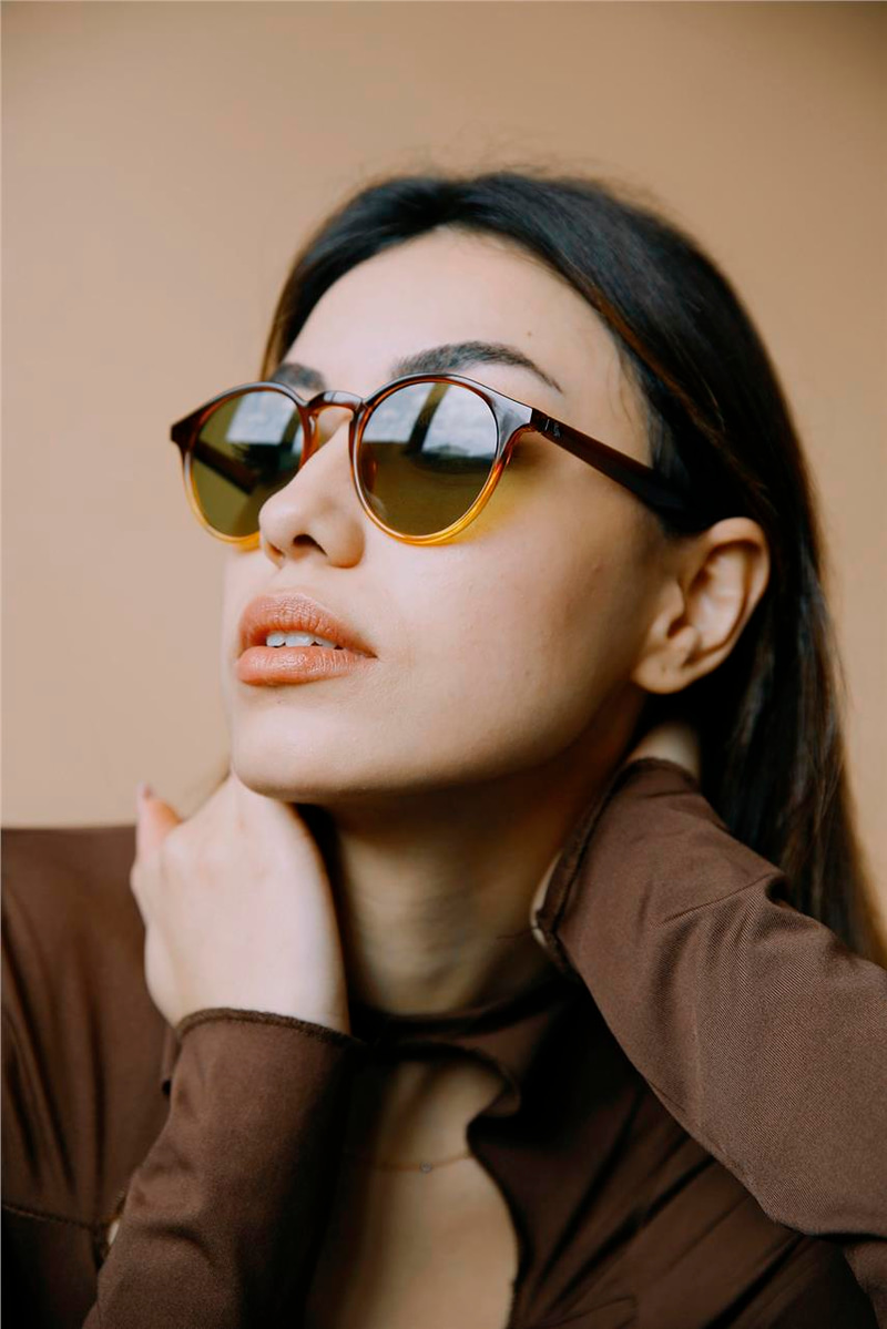 Lea Brown Yellow Green Güneş Gözlüğü