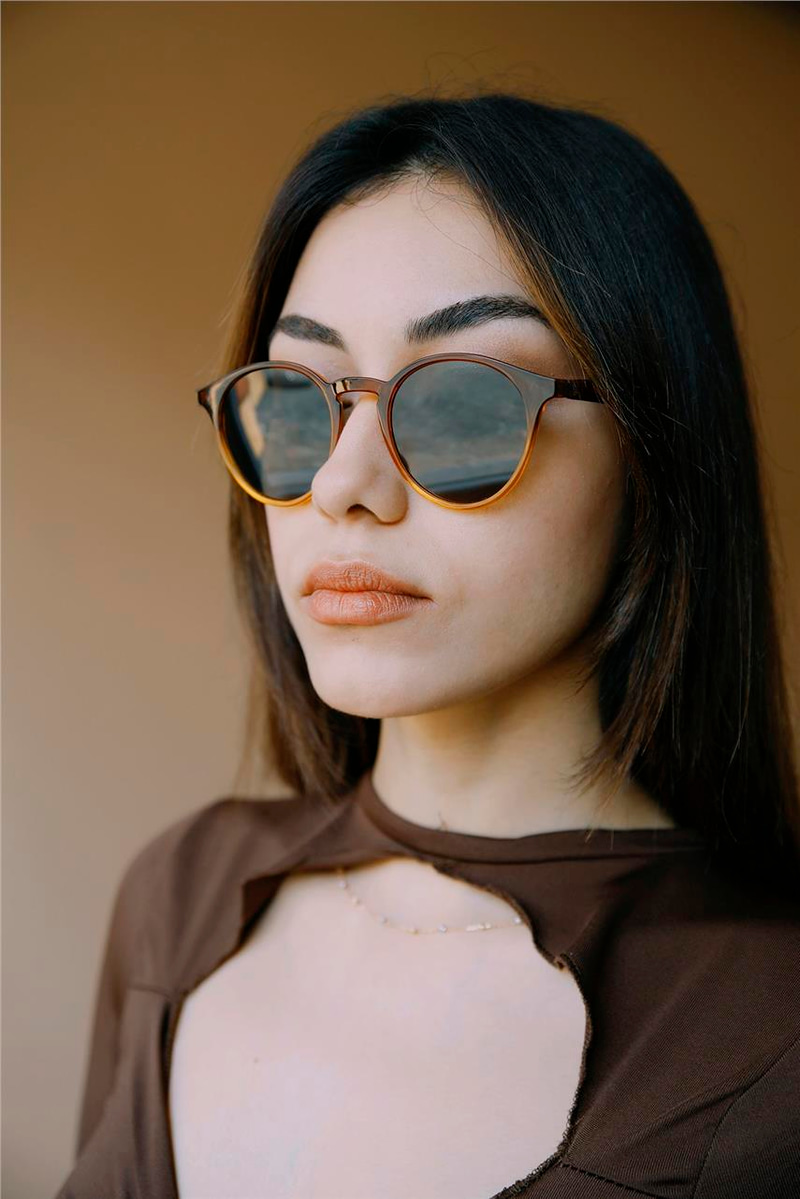 Lea Brown Yellow Olive Güneş Gözlüğü