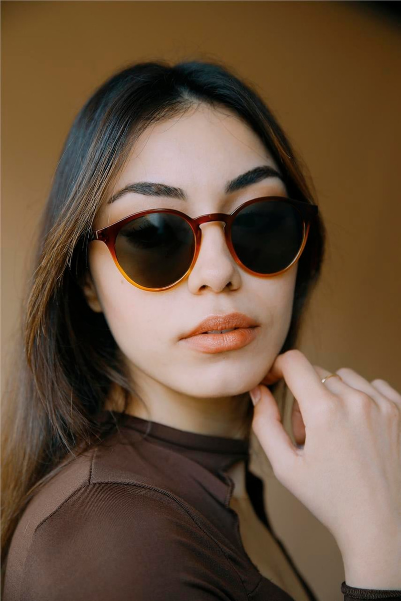 Lea Brown Yellow Olive Güneş Gözlüğü