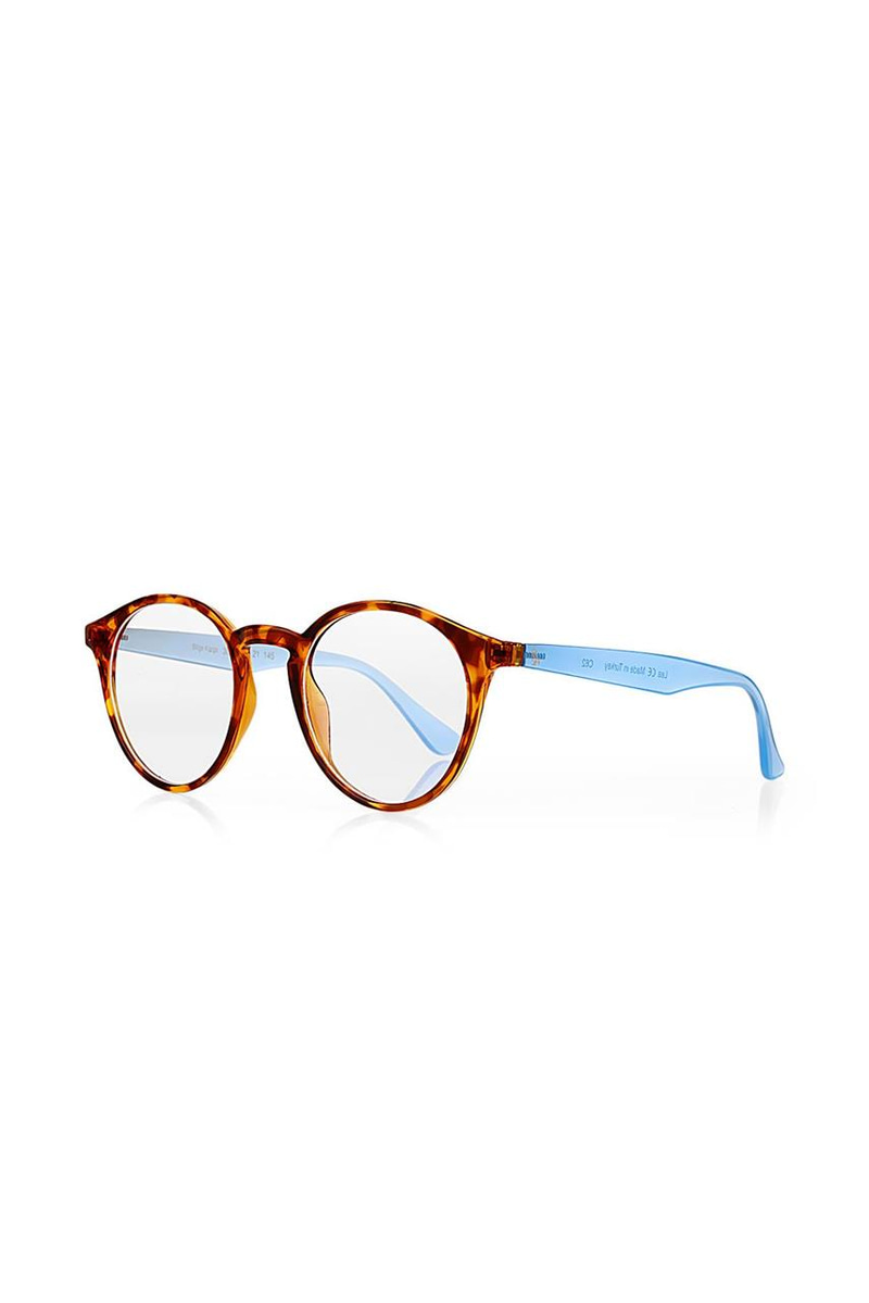 Lea Leopard Blue Mavi Işık Koruyucu Gözlük