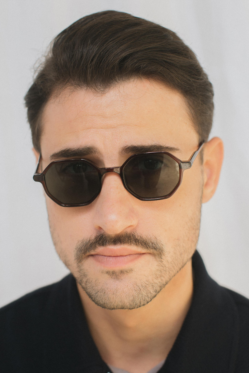Liam Brown Green Erkek Güneş Gözlüğü