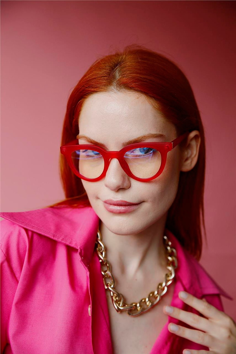Libby Red Mavi Işık Koruyucu Gözlük