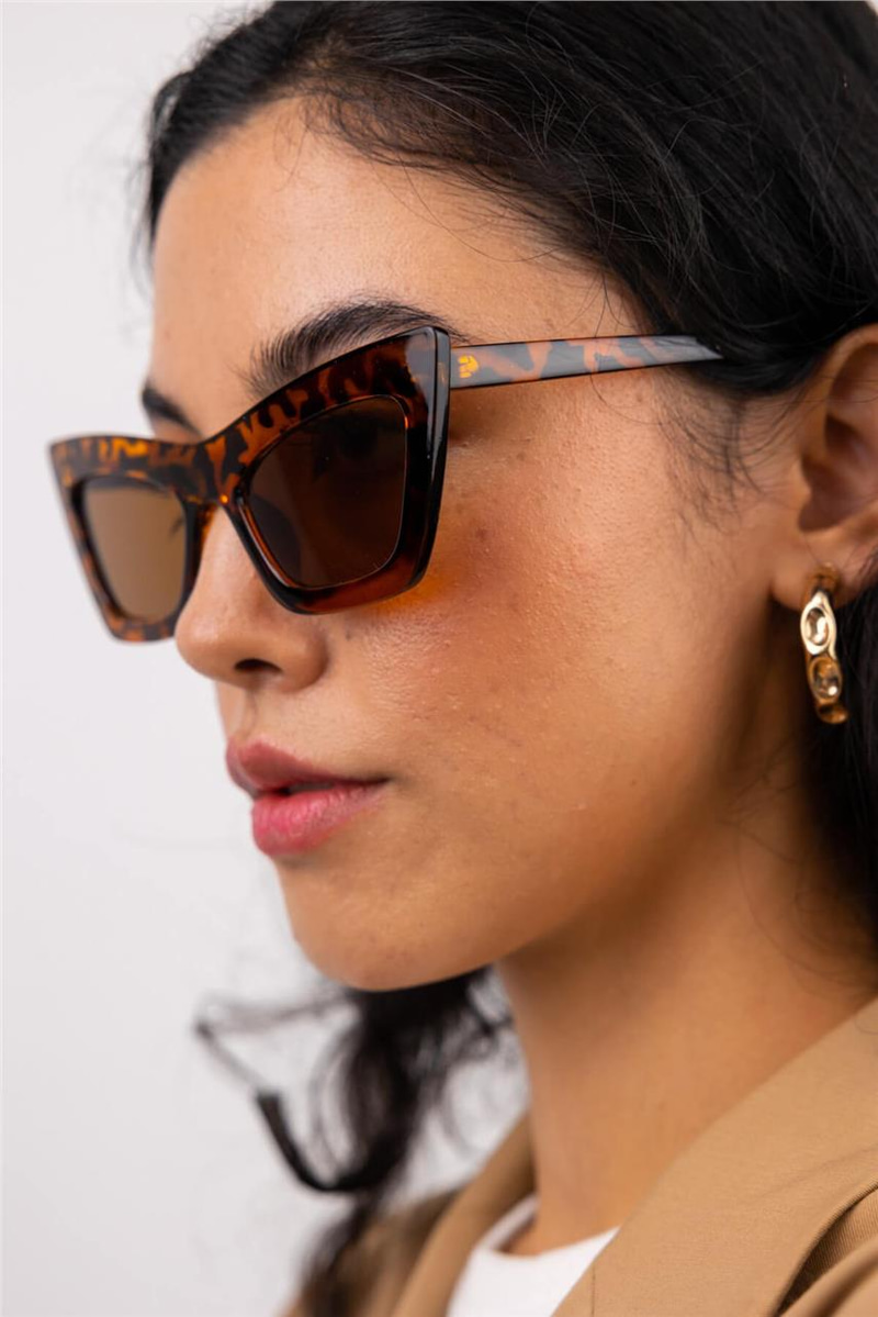 Lorenza Leopard Güneş Gözlüğü