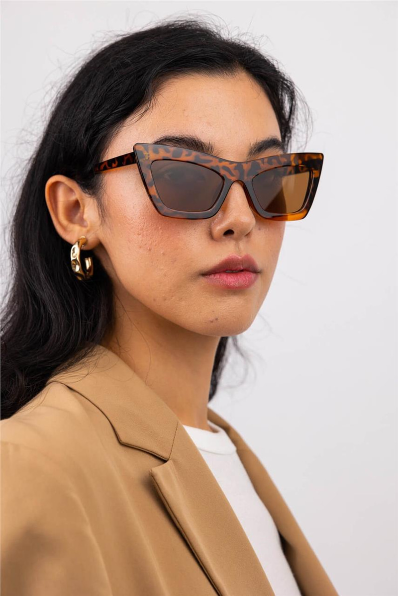 Lorenza Leopard Güneş Gözlüğü