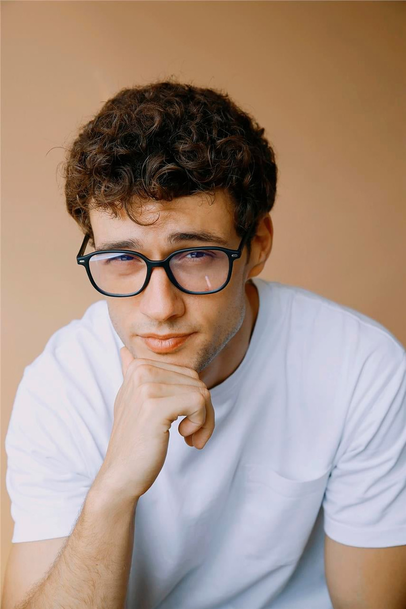 Louis Matt Black Erkek Mavi Işık Koruyucu Gözlük