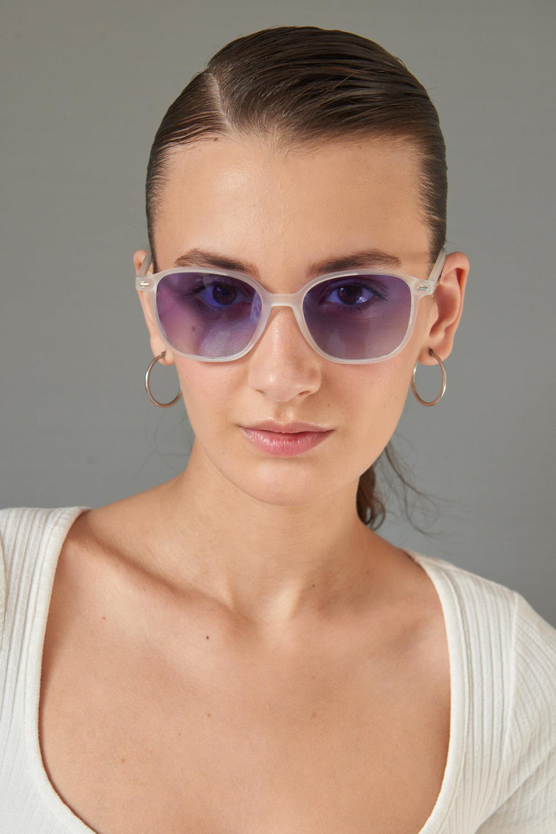Louis Matt Clear Blue Güneş Gözlüğü