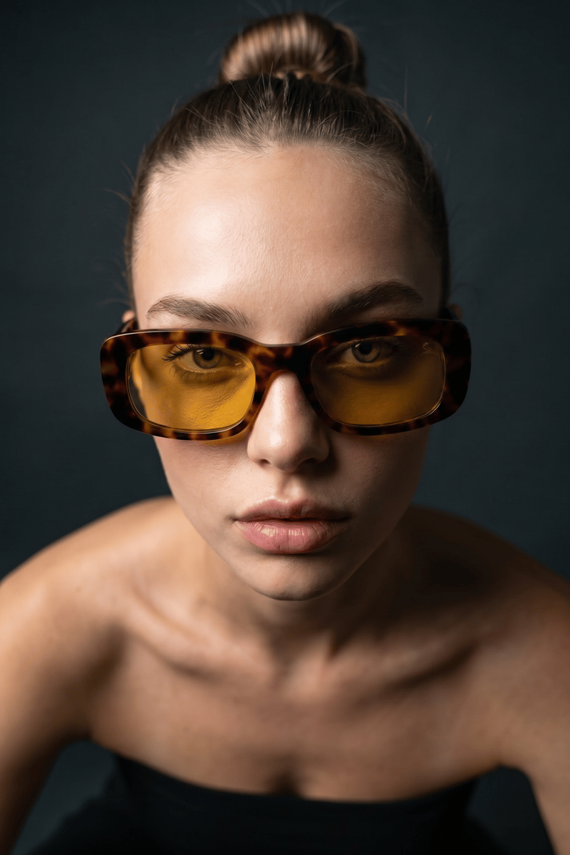 Lumeo Leopard Yellow Güneş Gözlüğü