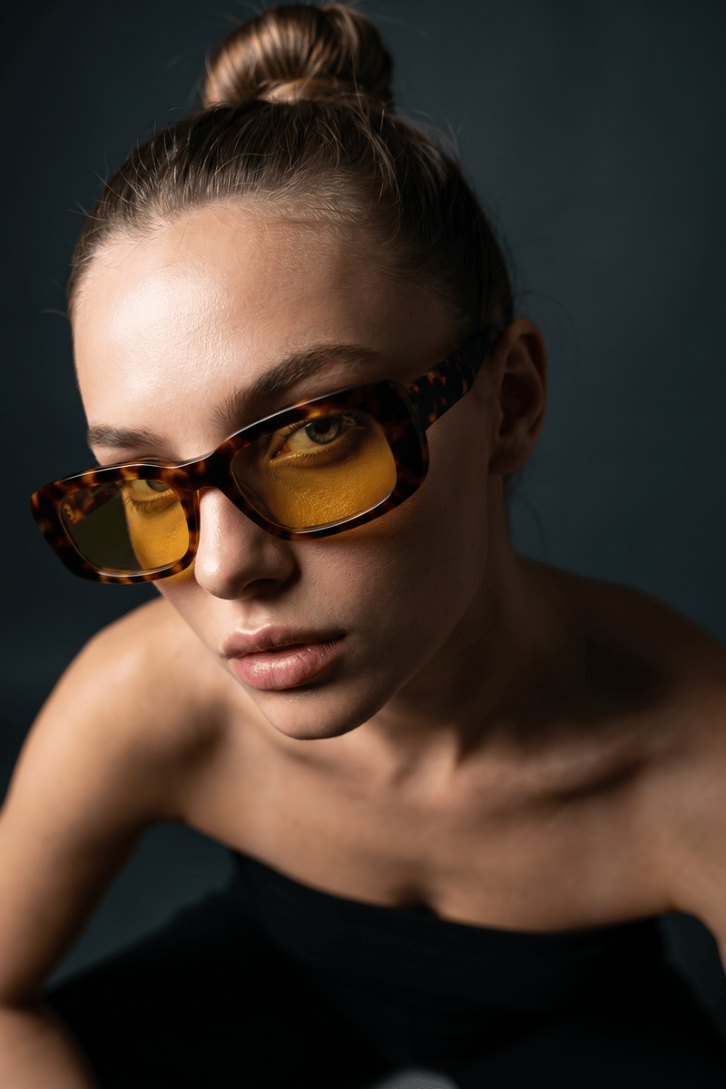 Lumeo Leopard Yellow Güneş Gözlüğü