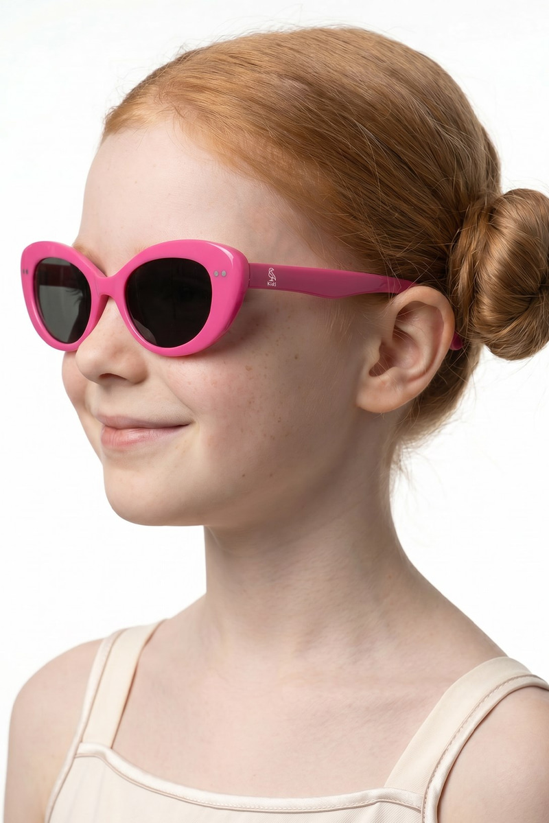 Lumora Fuchsia Black Çocuk Güneş Gözlüğü