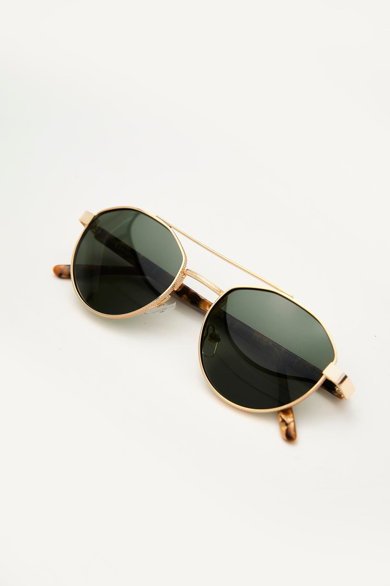 Maija Gold Green Güneş Gözlüğü